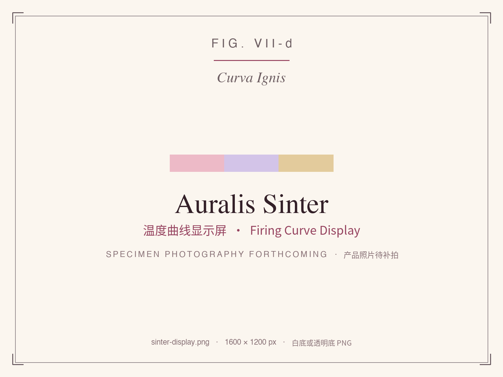 Firing curve display